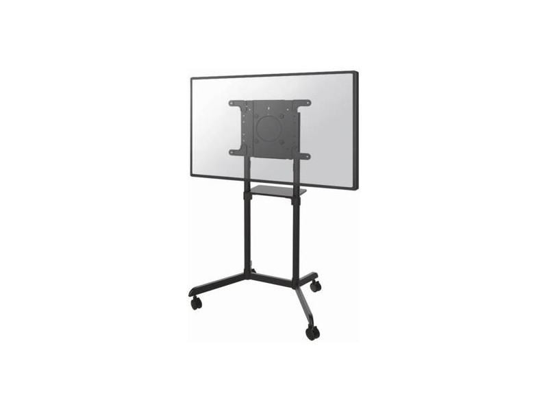 NSM1250BLACK Mobile Flat Screen Floor Stand height 160 cm